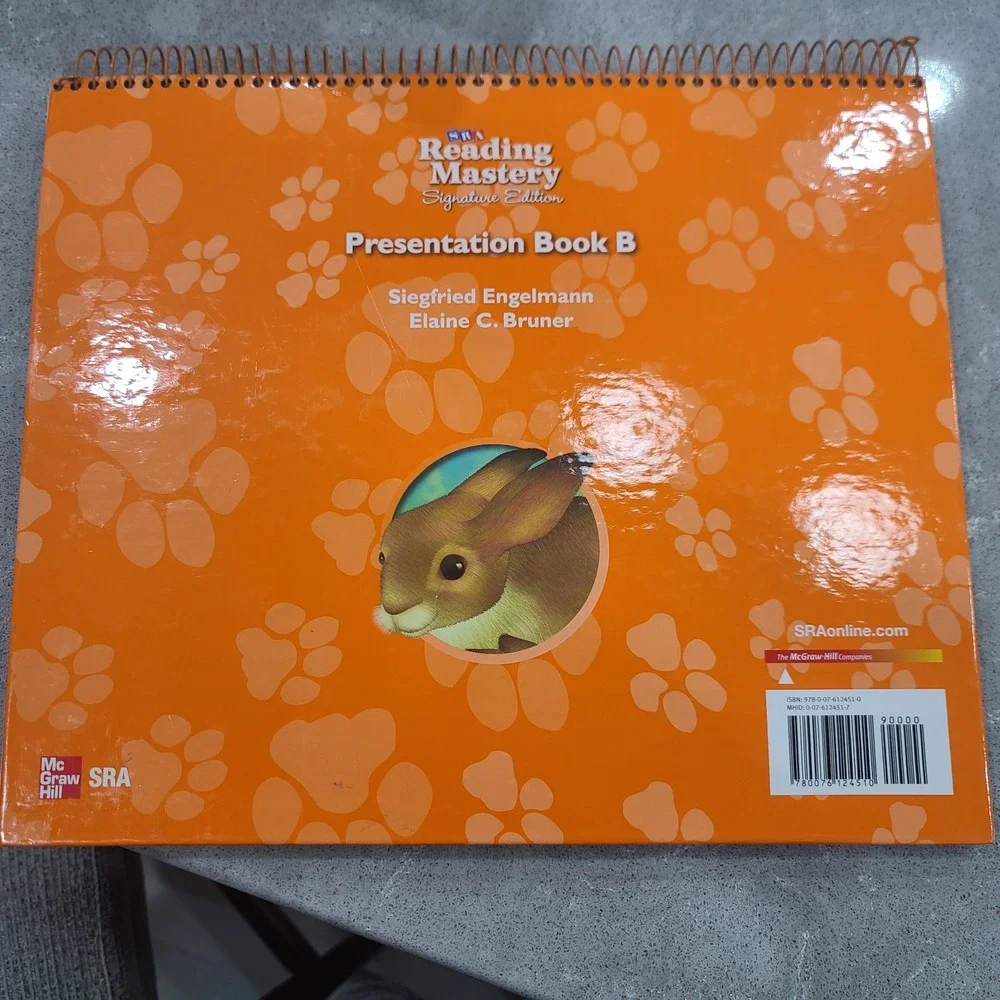 SRA READING MASTERY SIGNATURE EDITION PRESENTATION BOOK B By Siegfried Engelmann